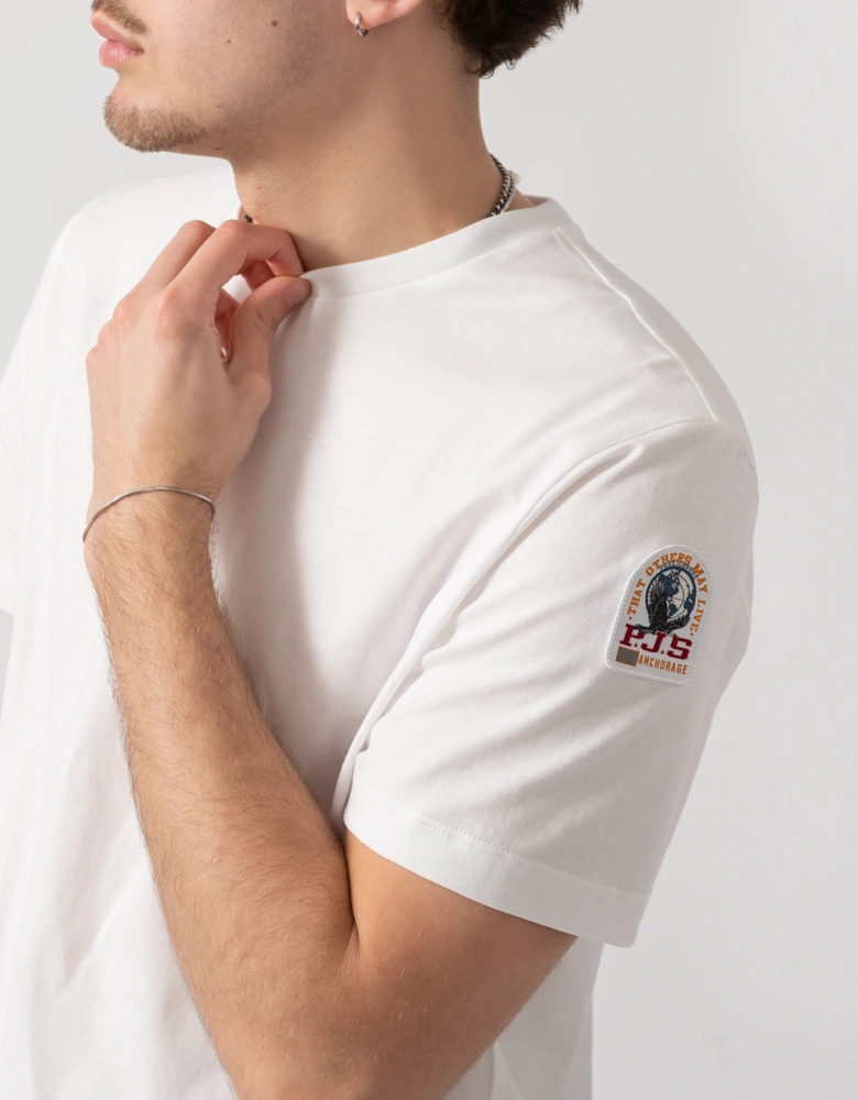Parajumpers Shispare Mens T-Shirt - White 501
