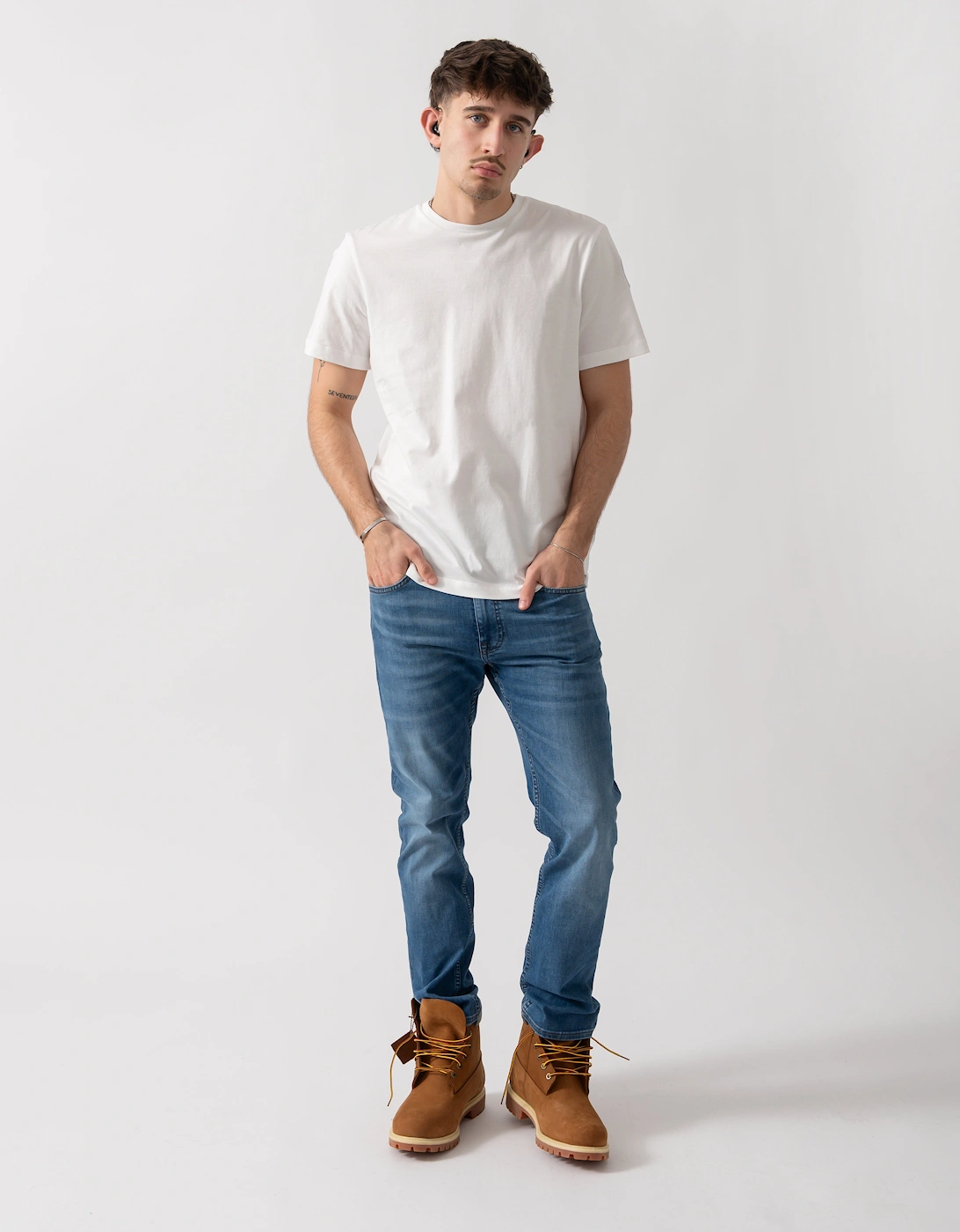 Parajumpers Shispare Mens T-Shirt - White 501