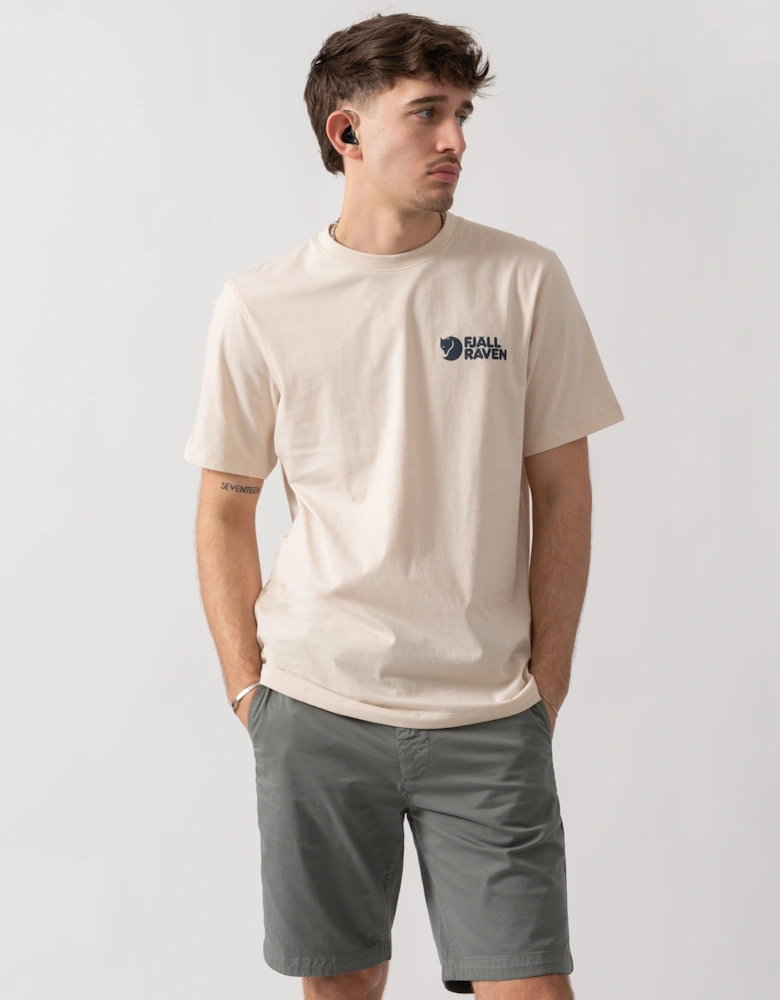 Fjallraven Swedish Forest Mens T-Shirt - Chalk White 113