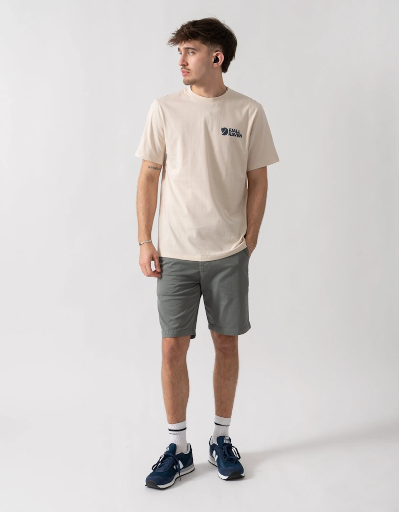 Fjallraven Swedish Forest Mens T-Shirt - Chalk White 113