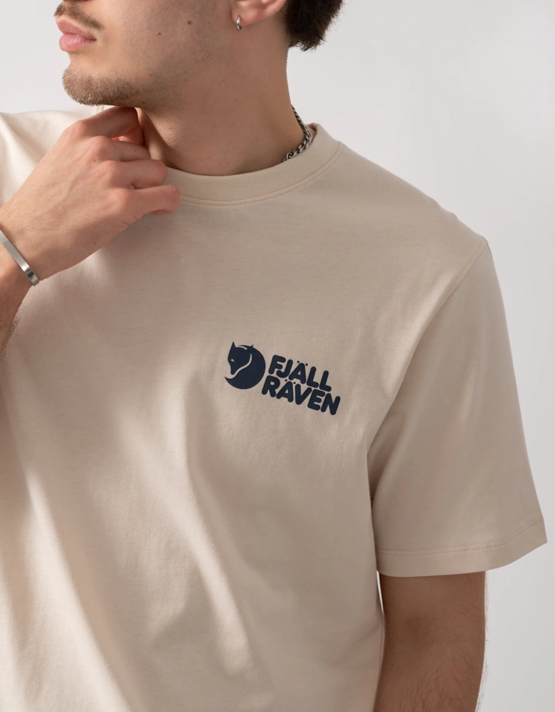 Fjallraven Swedish Forest Mens T-Shirt - Chalk White 113