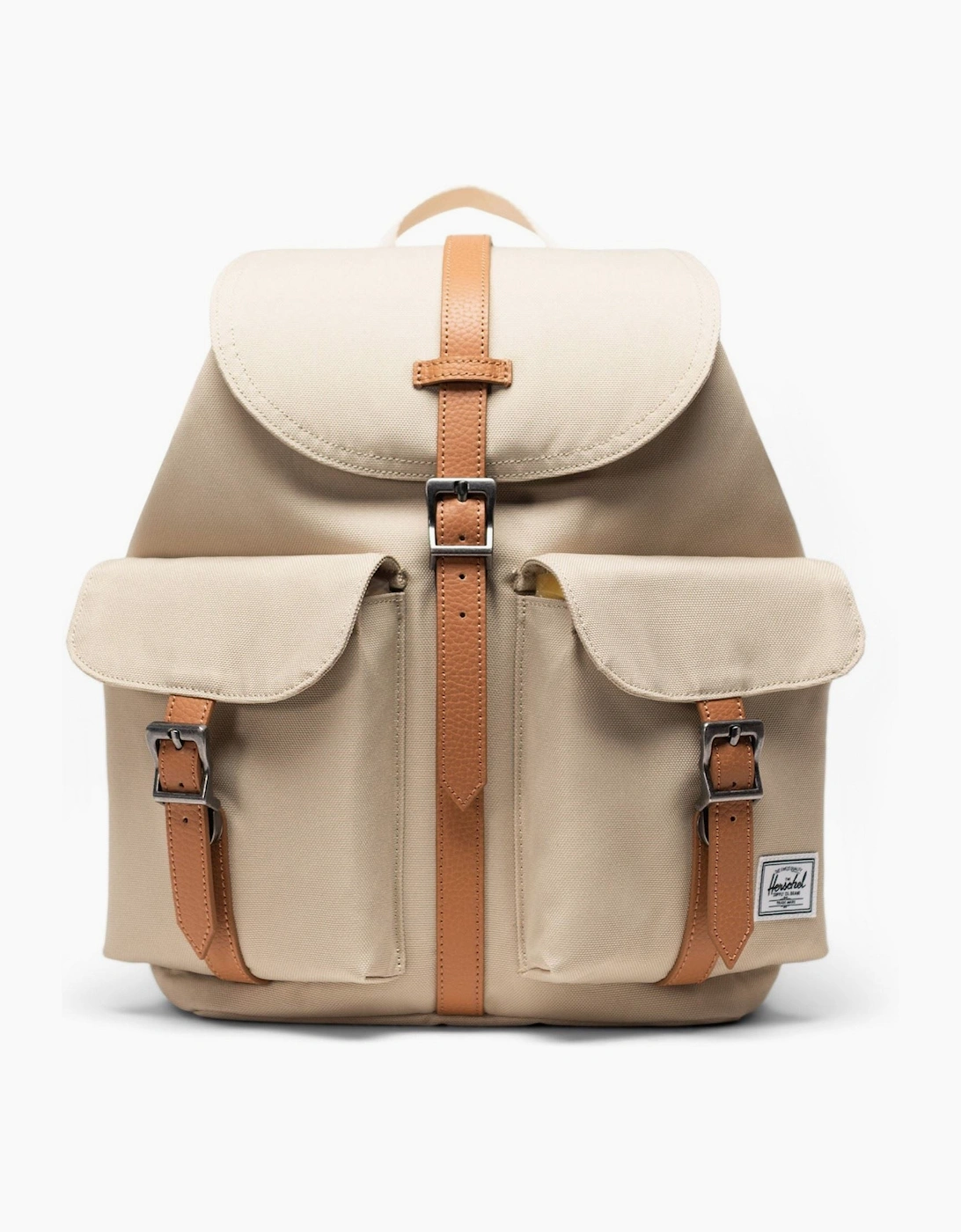 Herschel Women's Herschel Bags Dawson Small Backpack Polyester Unisex Adults Natural Backpack - One Size - Cream