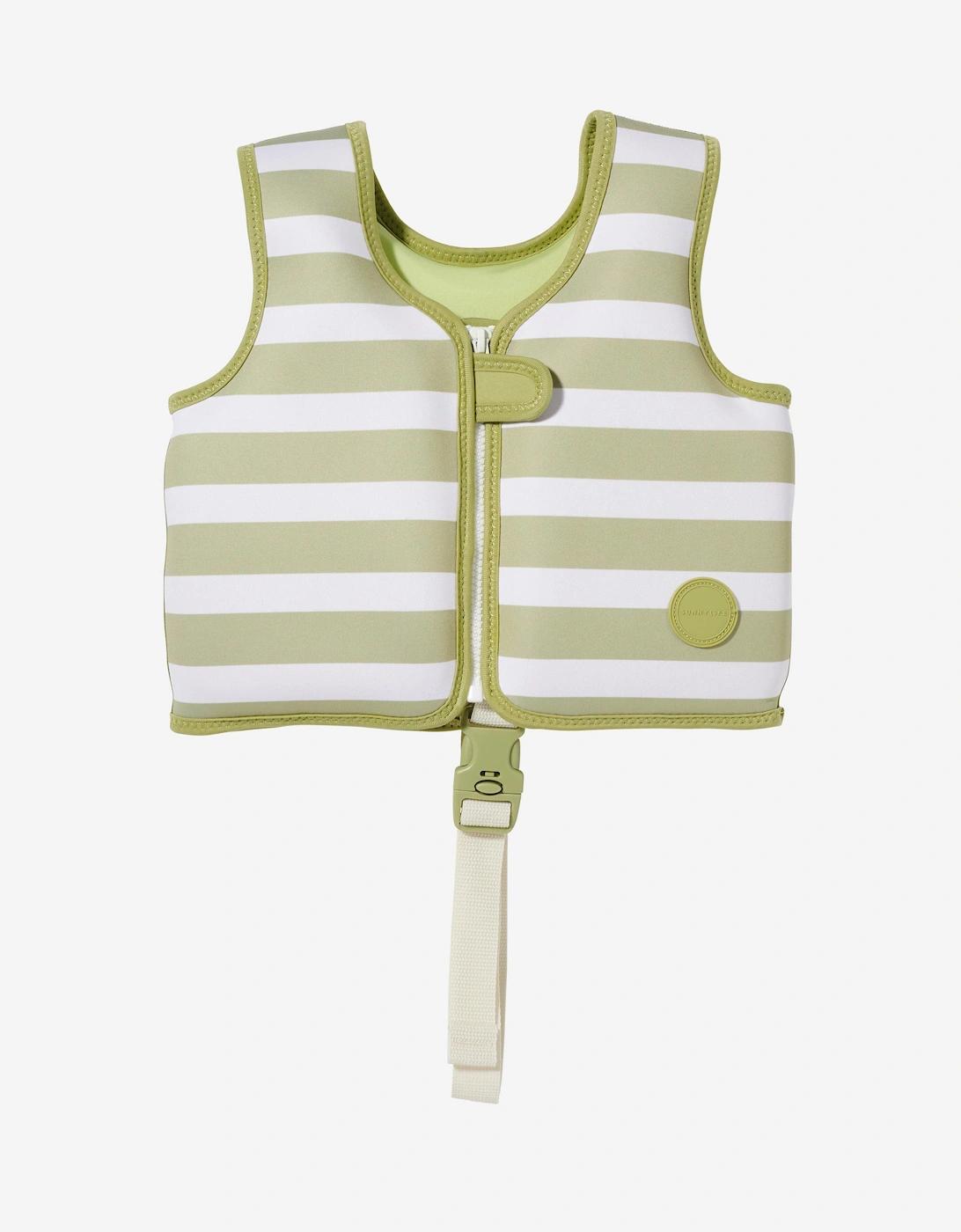 Sunnylife Girls Green Into The Wild Swim Vest In  2 Years/3 Years Size 2 Kids