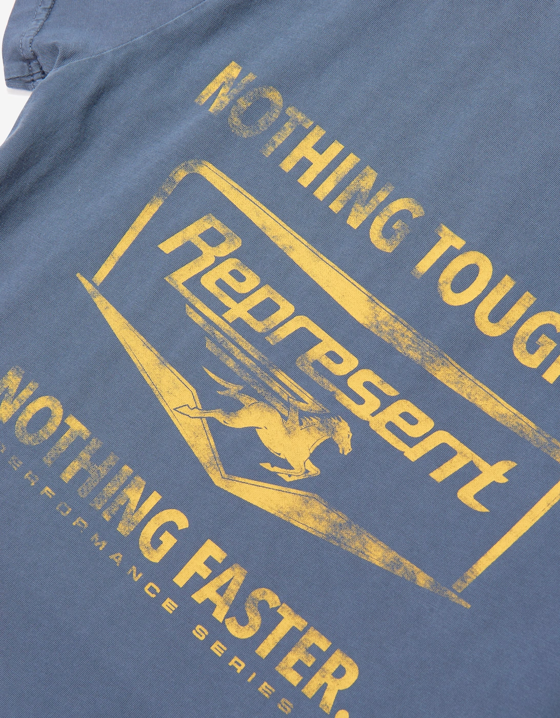 REPRESENT Kids Mini Nothing Faster T-Shirt in Blue
