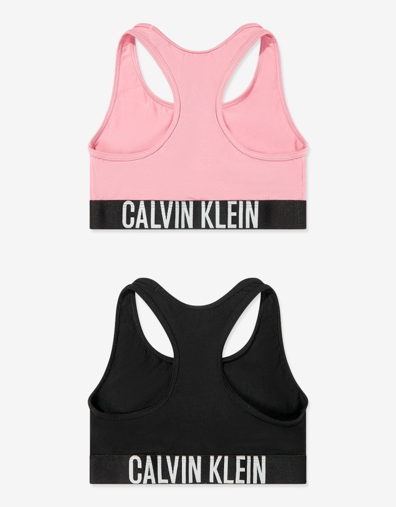 Calvin Klein Girls 2 Pack Bralette Set in Pink