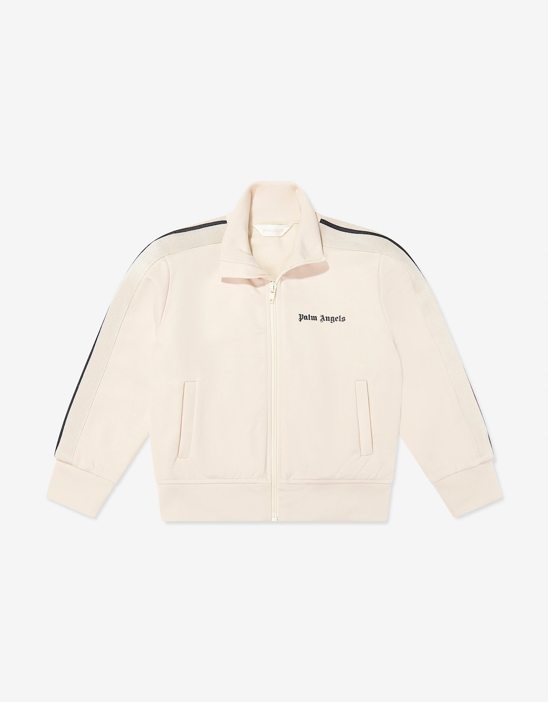 Palm Angels Boys Cream 'S Track Jacket In Beige  8 Years Size 8 Yrs Kids