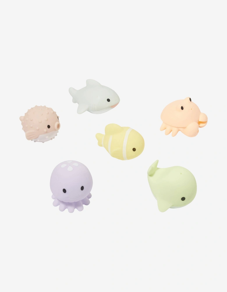 Sunnylife Kids Sea Animal Splash Toys in Multicolour (7cm)