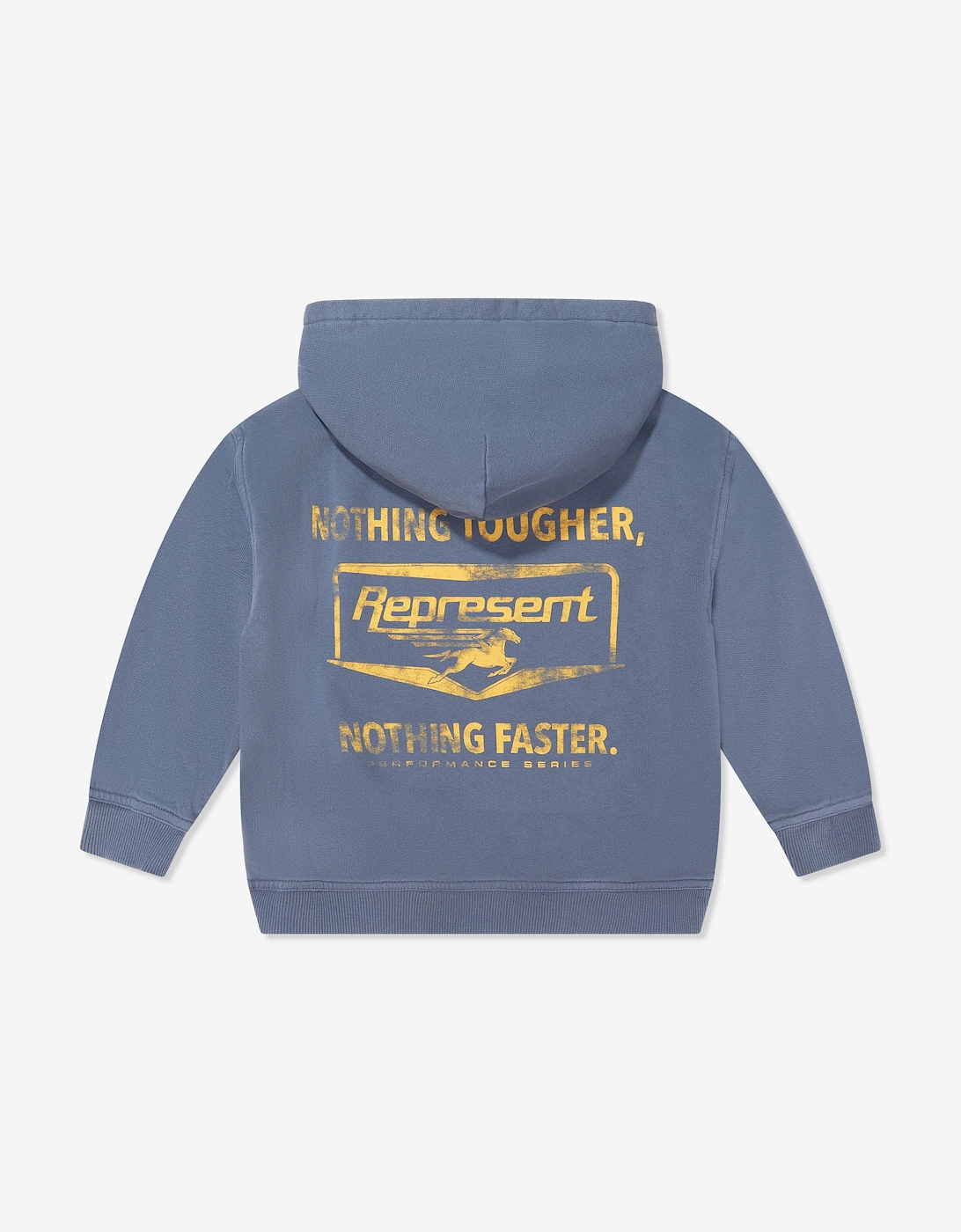 REPRESENT Kids Mini Nothing Faster Hoodie in Blue