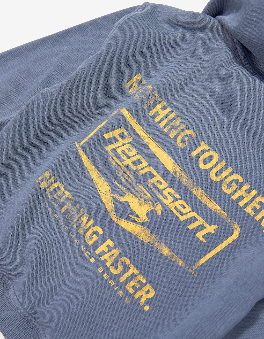 REPRESENT Kids Mini Nothing Faster Hoodie in Blue