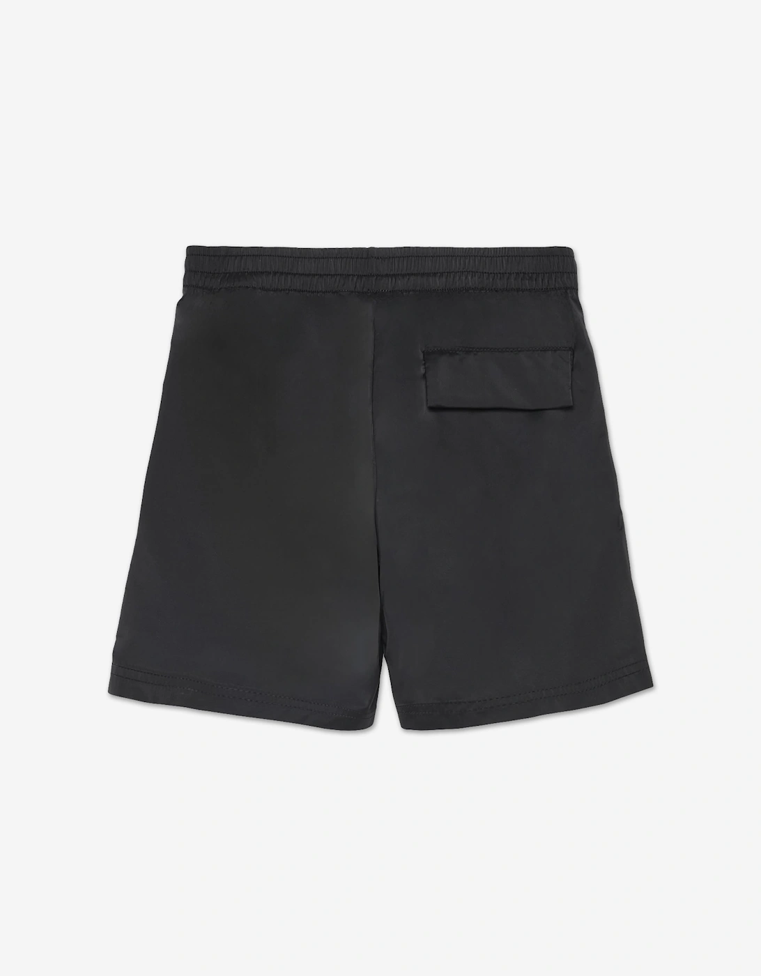 Palm Angels Boys Overlogo Swim Shorts in Black