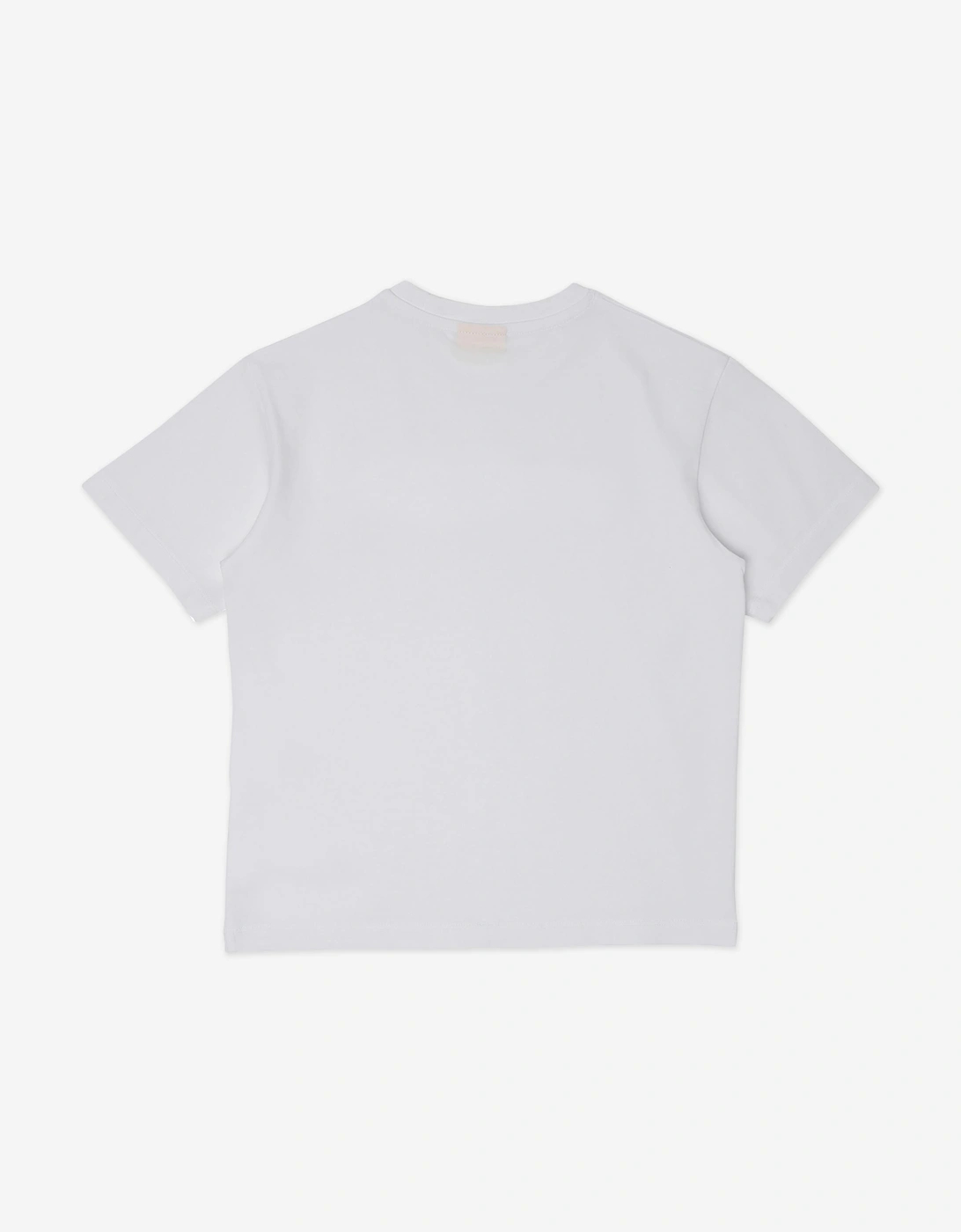 Off-White Girls Big Bookish Shadow T-Shirt in White