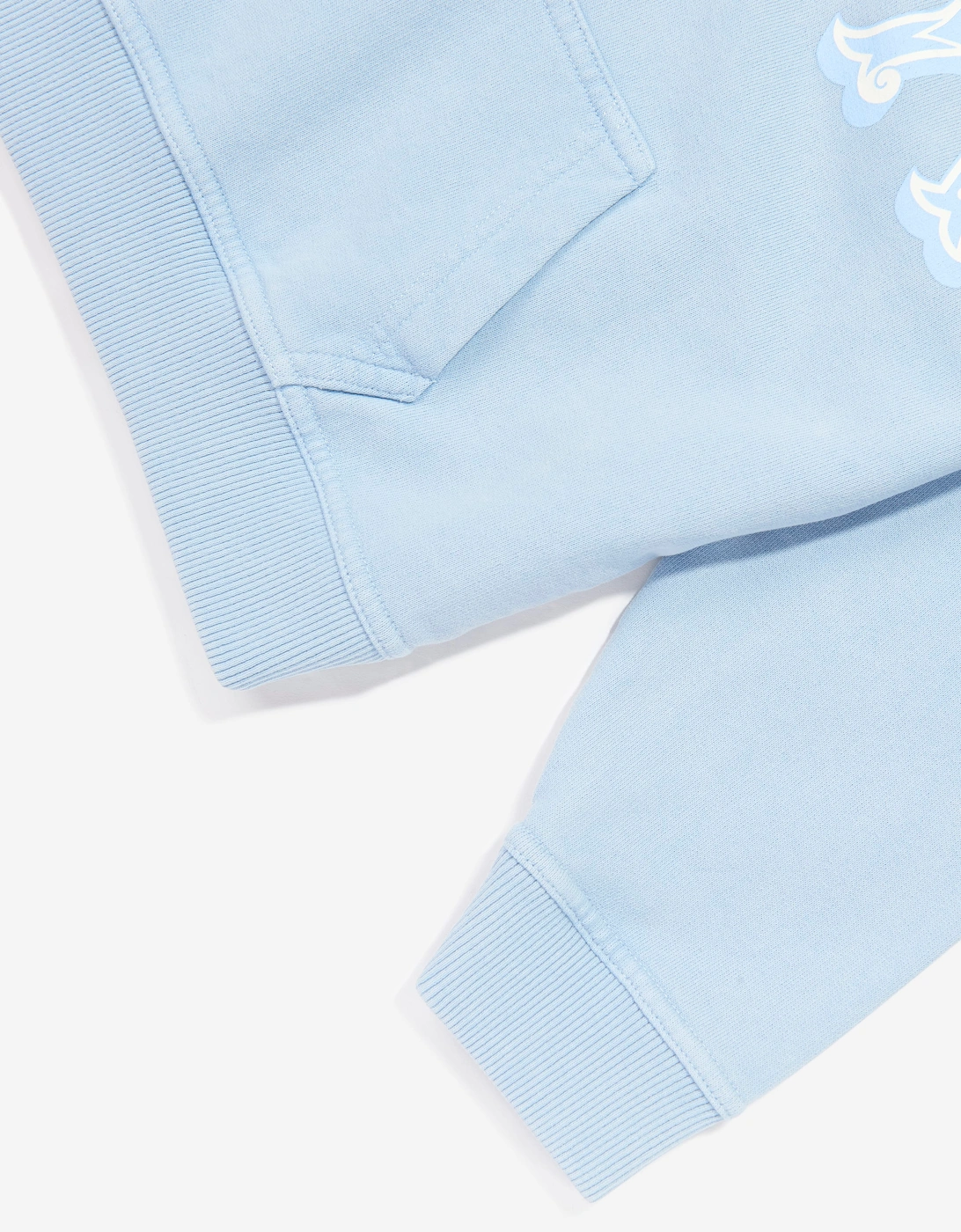 REPRESENT Kids Mini Western Initial Hoodie in Blue