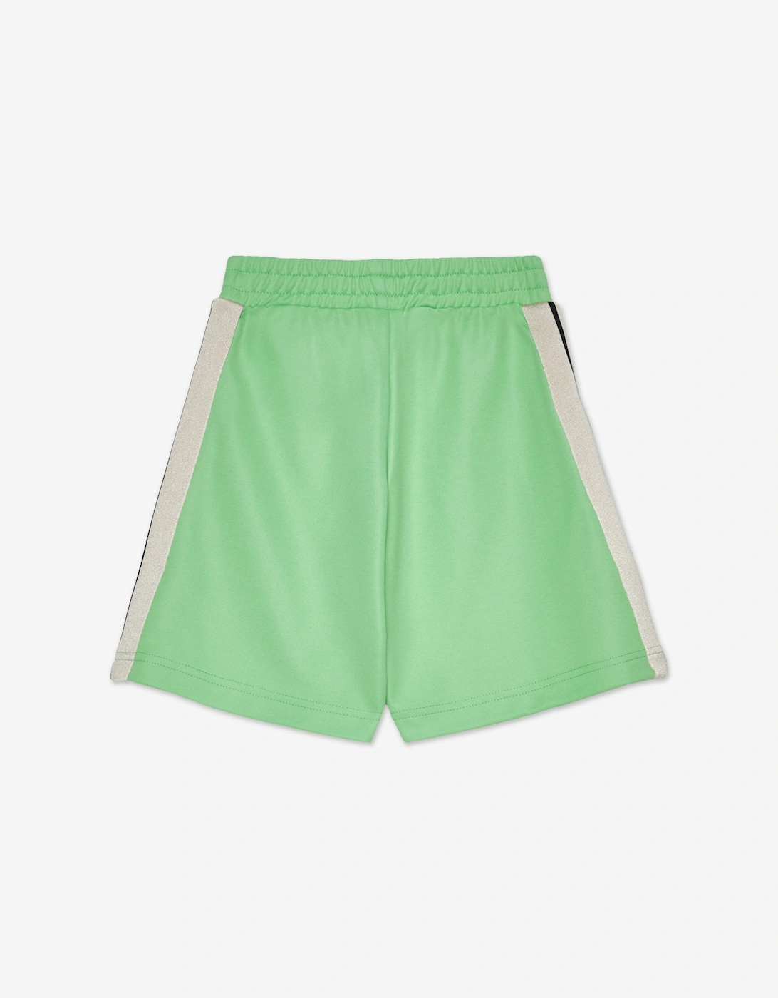 Palm Angels Boys Track Shorts in Green