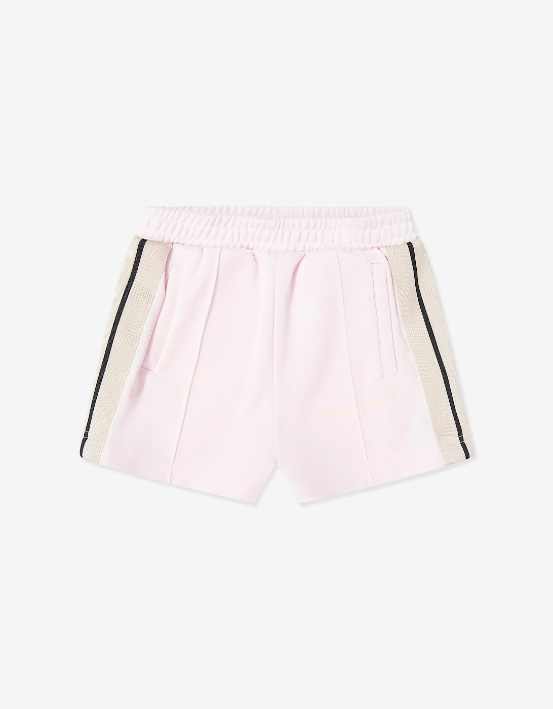 Palm Angels Girls Track Shorts in Pink