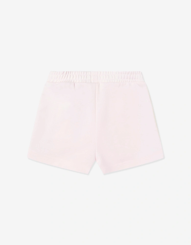 Palm Angels Girls Track Shorts in Pink
