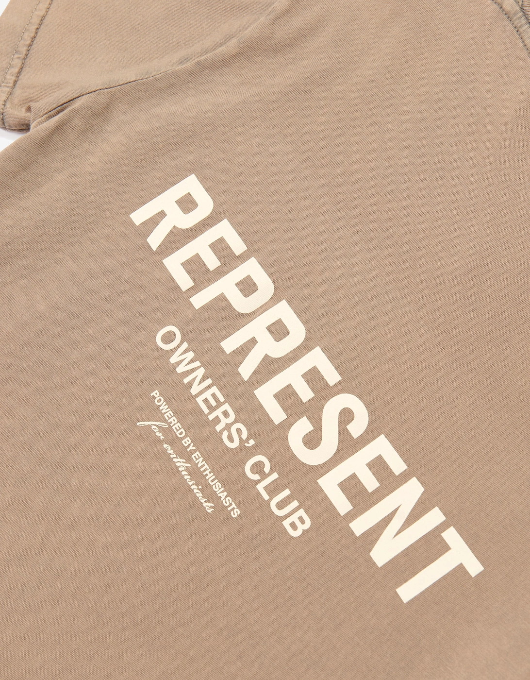 REPRESENT Kids Mini Owners Club T-Shirt in Brown