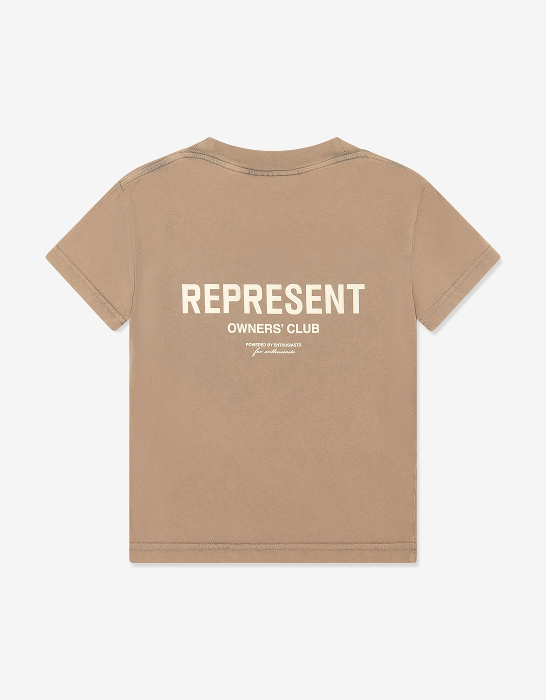 REPRESENT Kids Mini Owners Club T-Shirt in Brown
