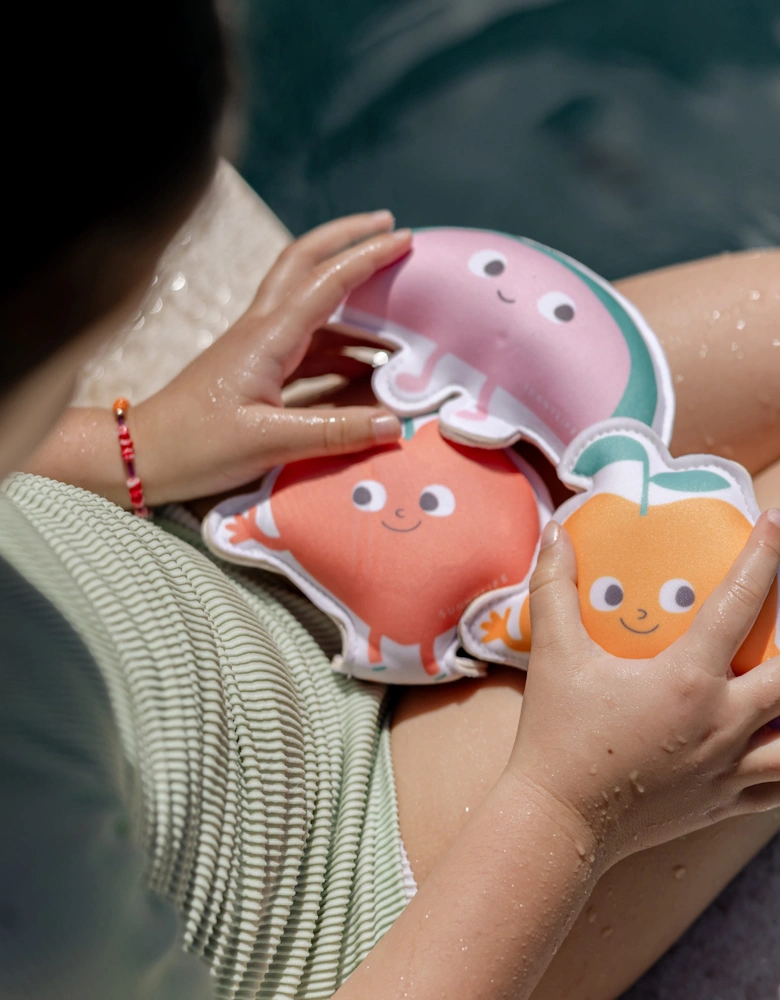 Sunnylife Girls Poppy The Peach Set Of 6 Dive Buddies in Multicolour (14.5cm)