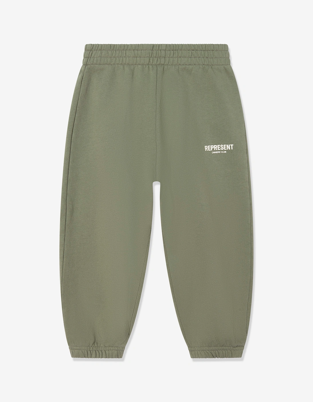 REPRESENT Kids Mini Owners Club Sweatpants in Green, 5 of 4
