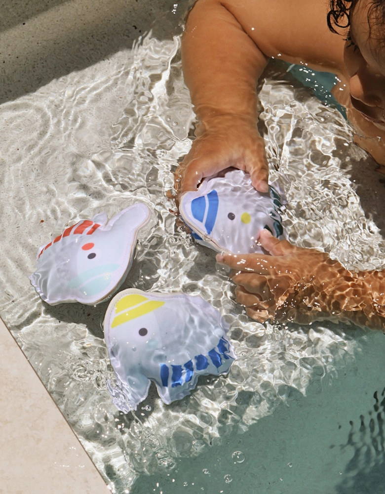Sunnylife Kids Eli The Elephant Set Of 3 Dive Buddies in Grey (11cm)