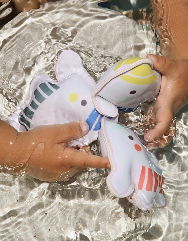 Sunnylife Kids Eli The Elephant Set Of 3 Dive Buddies in Grey (11cm)