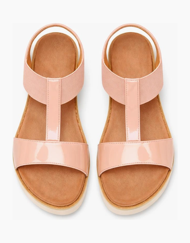 Cipriata ALADINA Womens Slingback Sandals Nude Patent