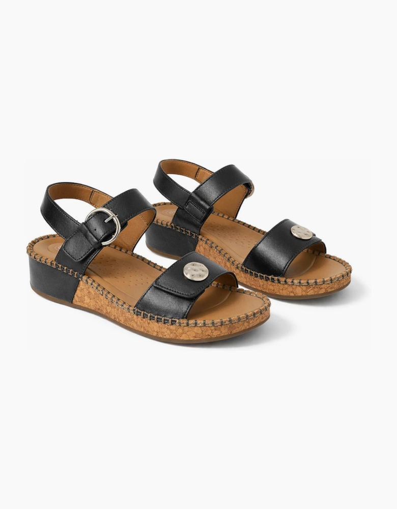 Cipriata MIRIAN Womens Slingback Sandals Black