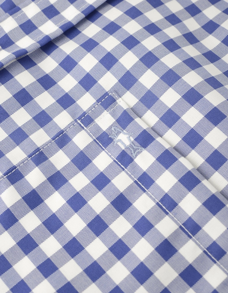 Cotton Twill Shirt Blue