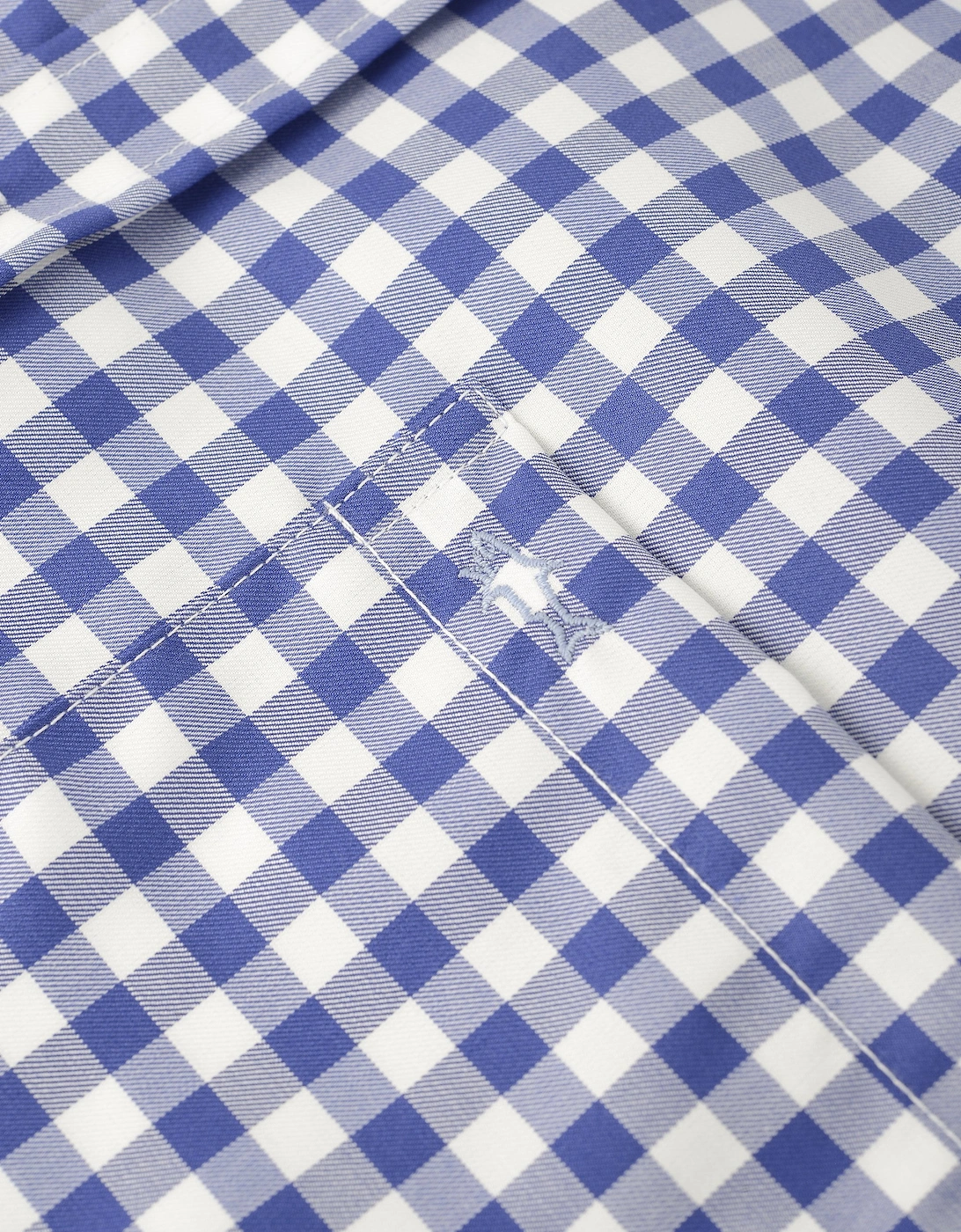 Cotton Twill Shirt Blue