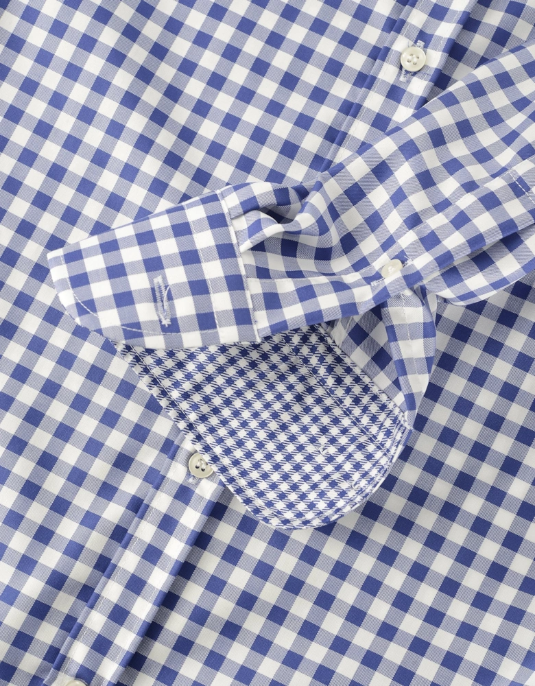 Cotton Twill Shirt Blue