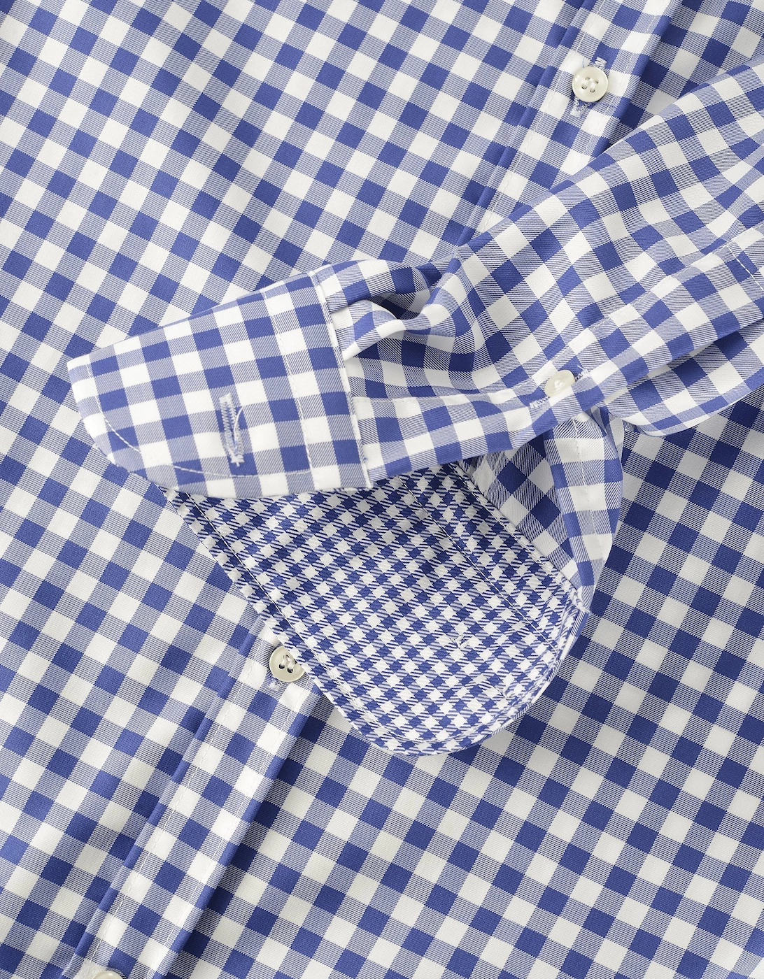 Cotton Twill Shirt Blue