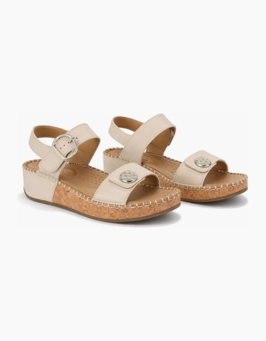 Cipriata MIRIAN Womens Slingback Sandals Beige