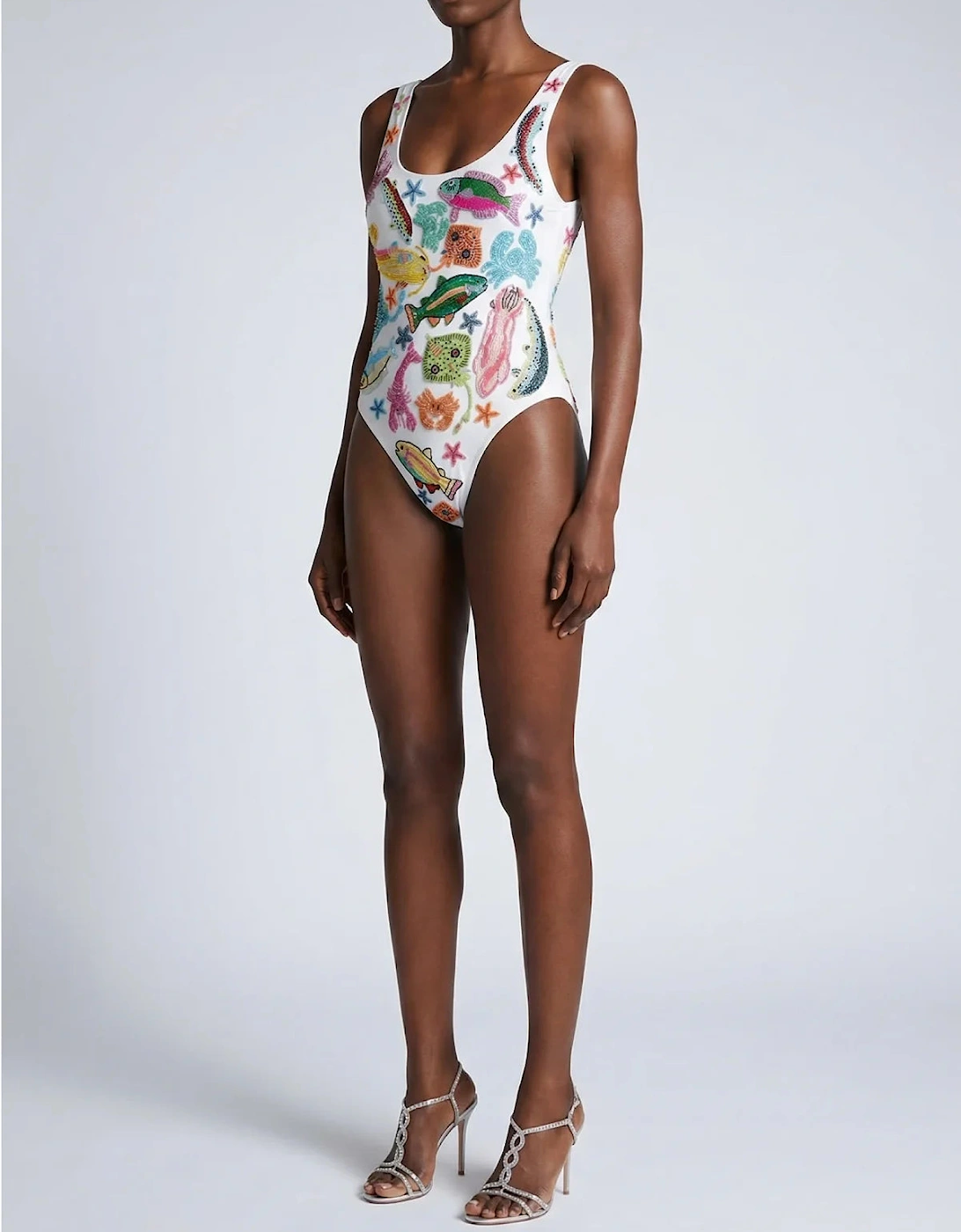 Arizona One Piece Swimsuit White in Stock