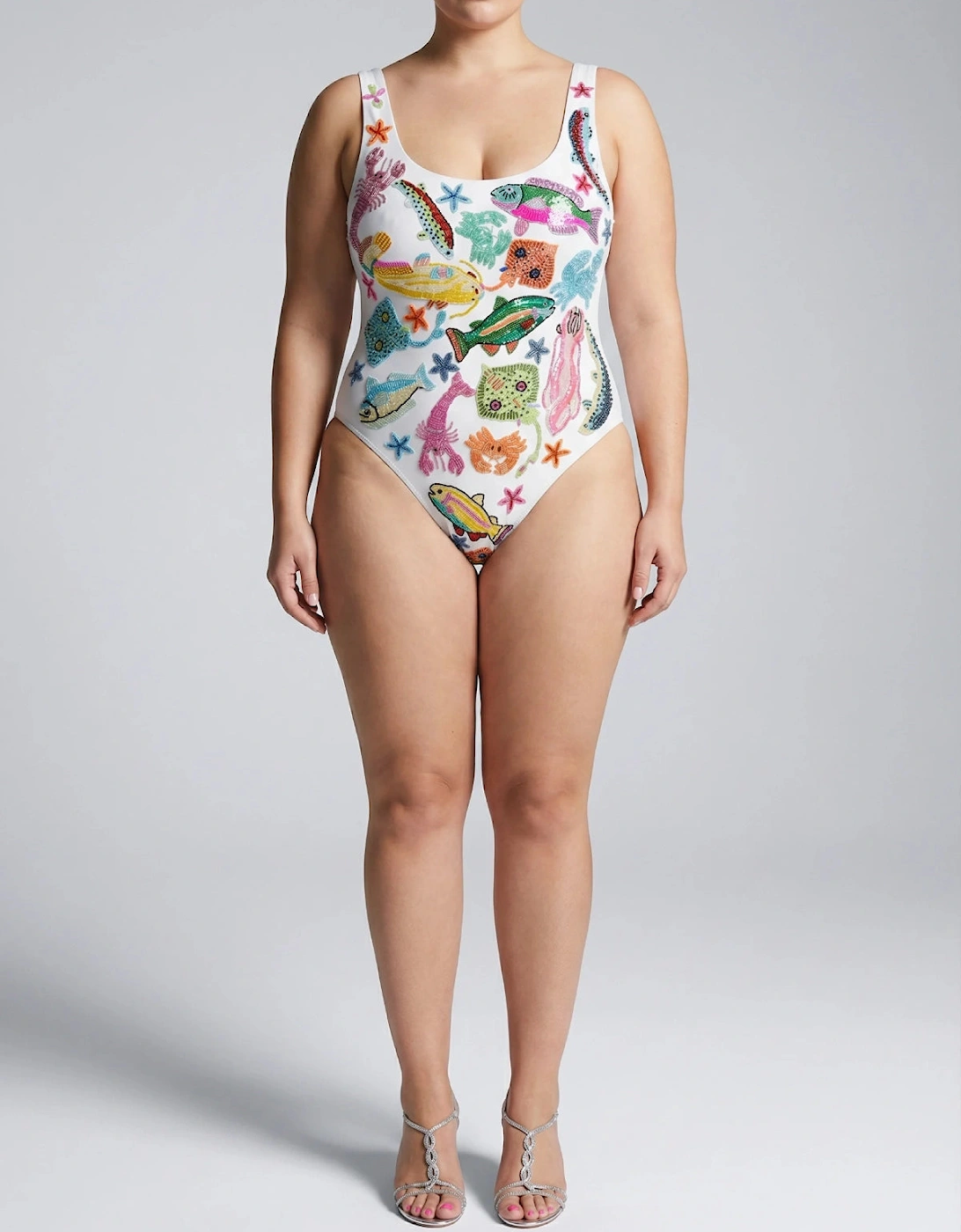 Arizona One Piece Swimsuit White in Stock