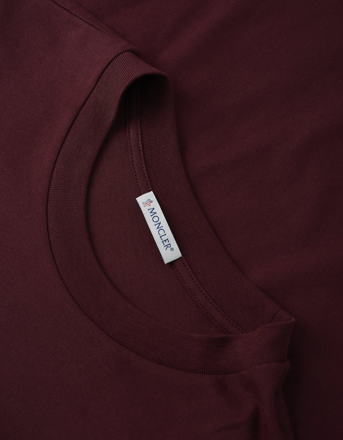 Womens Cotton Trim T-Shirt Red