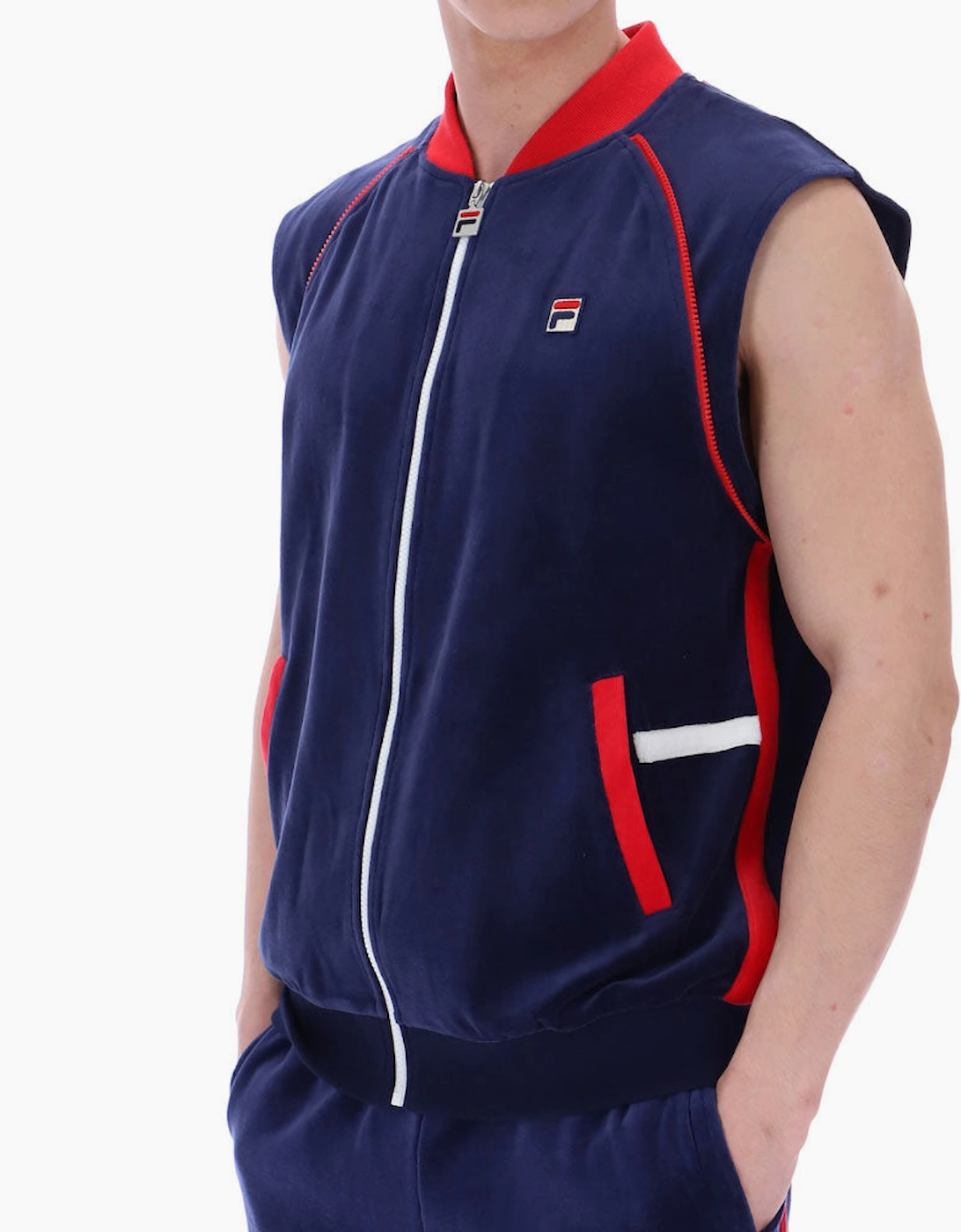 Fila Vintage Daniele Archive Versatile Jacket - Navy/Red/White