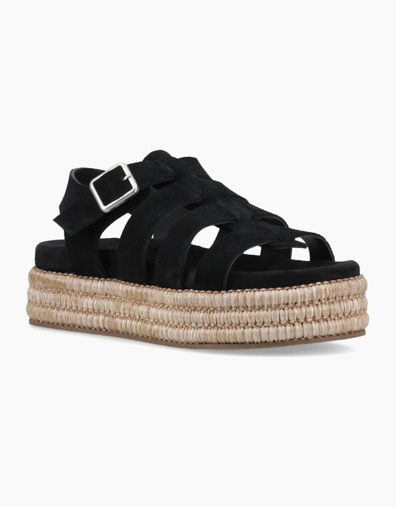 Hush Puppies ROSETTA GLADIATOR Womens Gladiator Sandals Black
