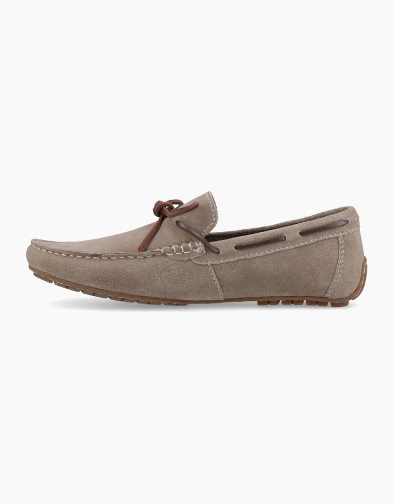 Hush Puppies REUBEN BOAT SHOE Mens Boat & Deck Shoes Taupe
