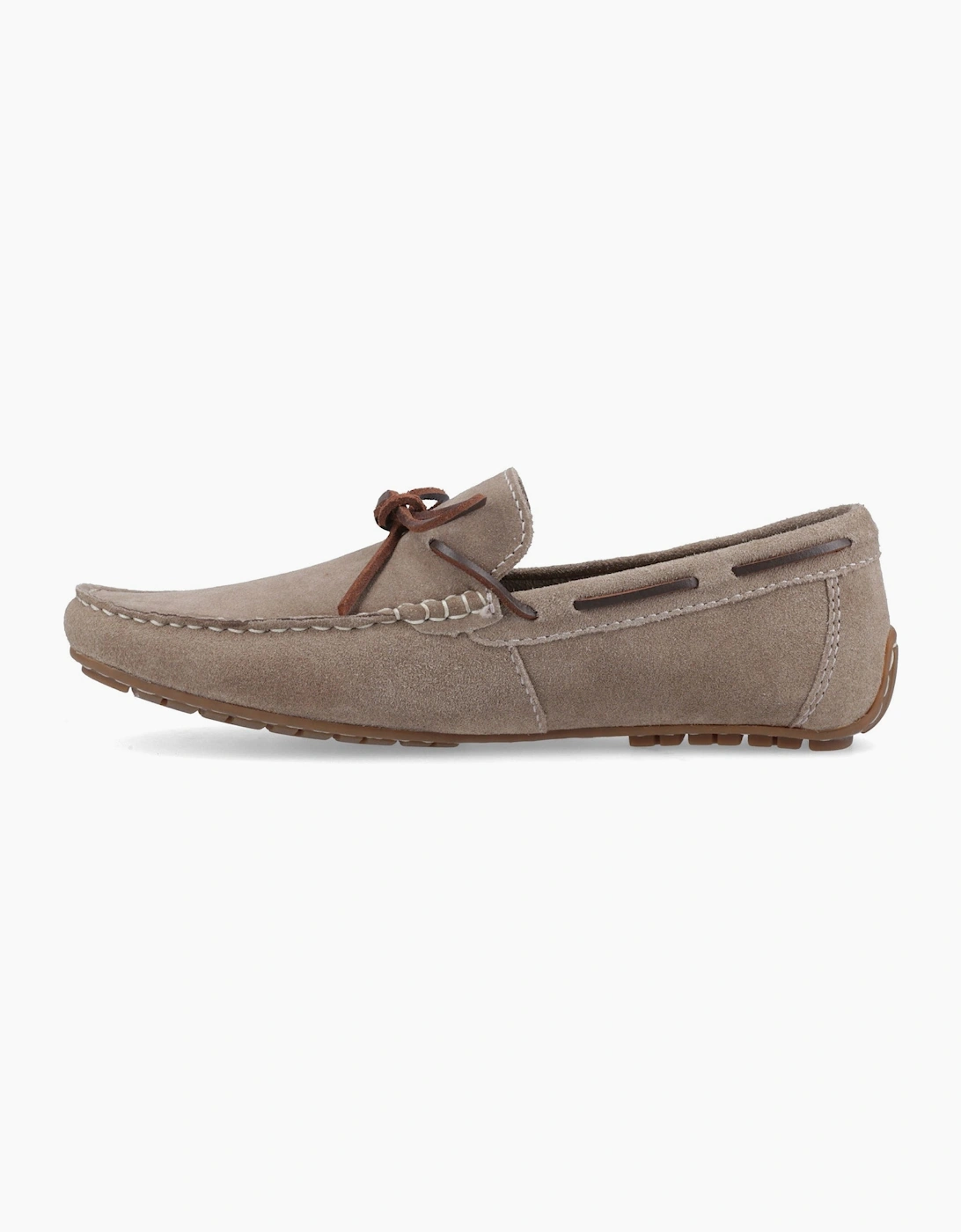 Hush Puppies REUBEN BOAT SHOE Mens Boat & Deck Shoes Taupe