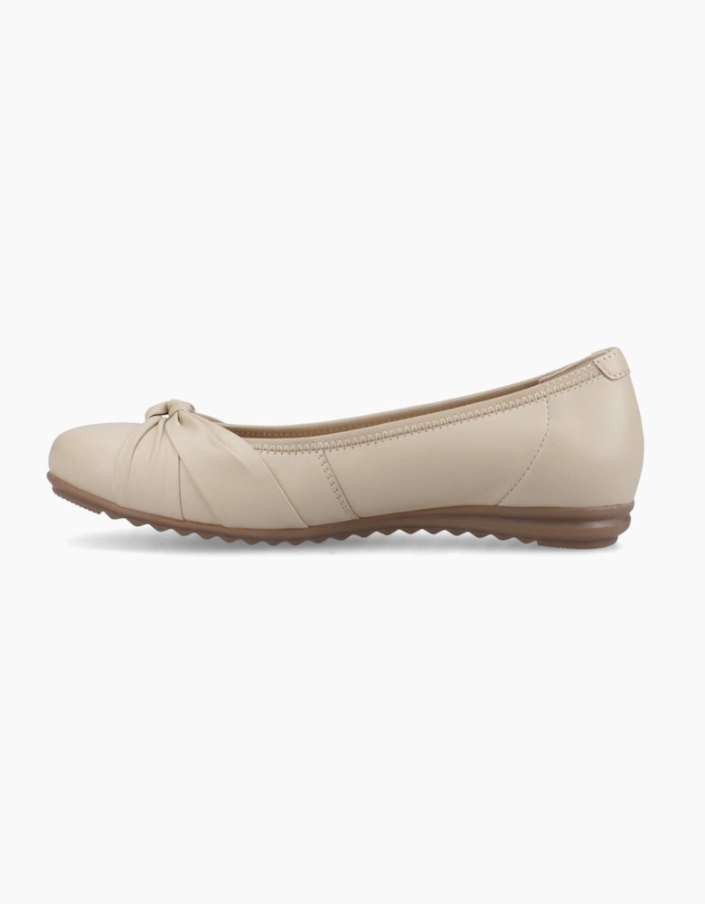 Hush Puppies LILITH Womens Ballerina Shoes Cream