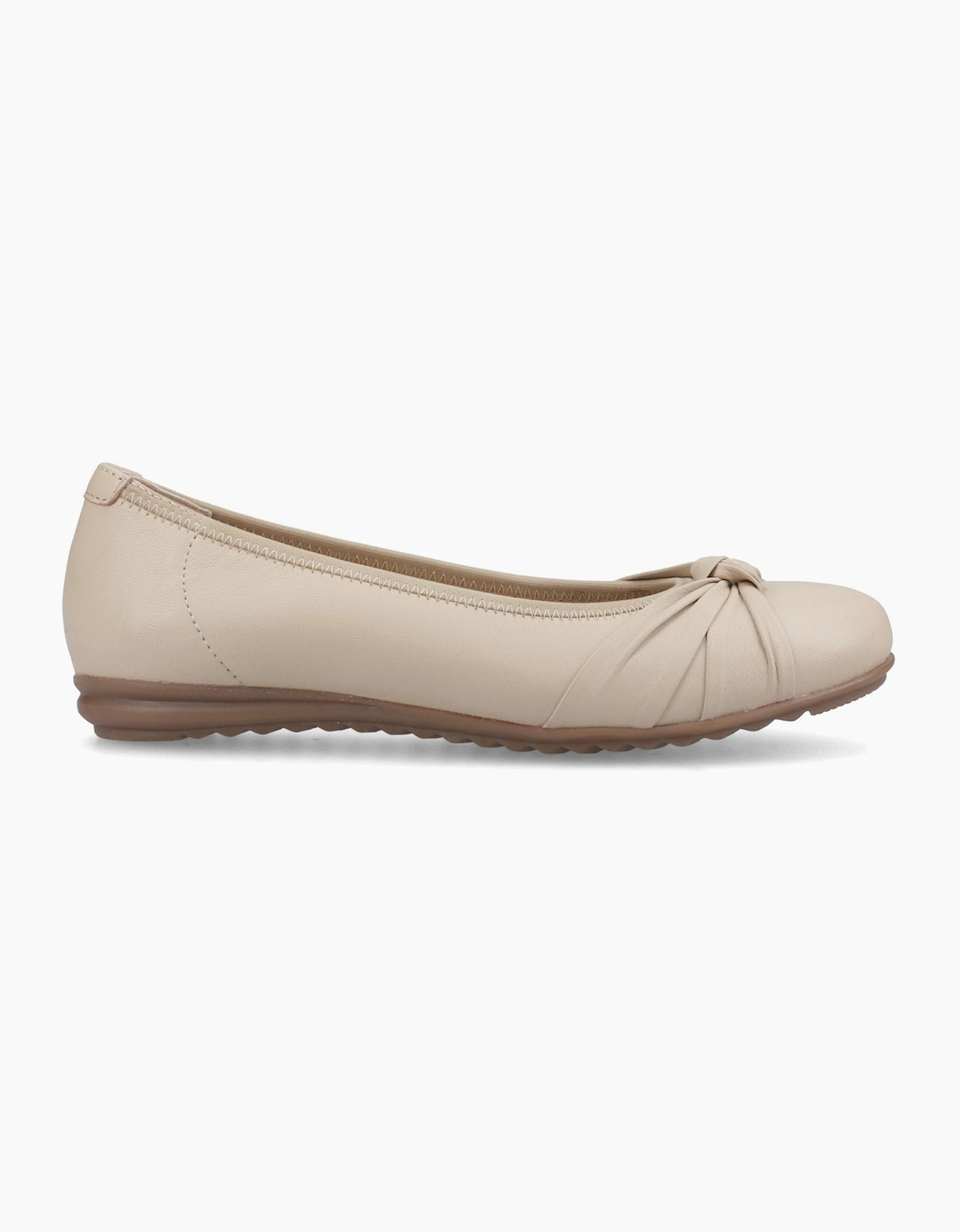 Hush Puppies LILITH Womens Ballerina Shoes Cream