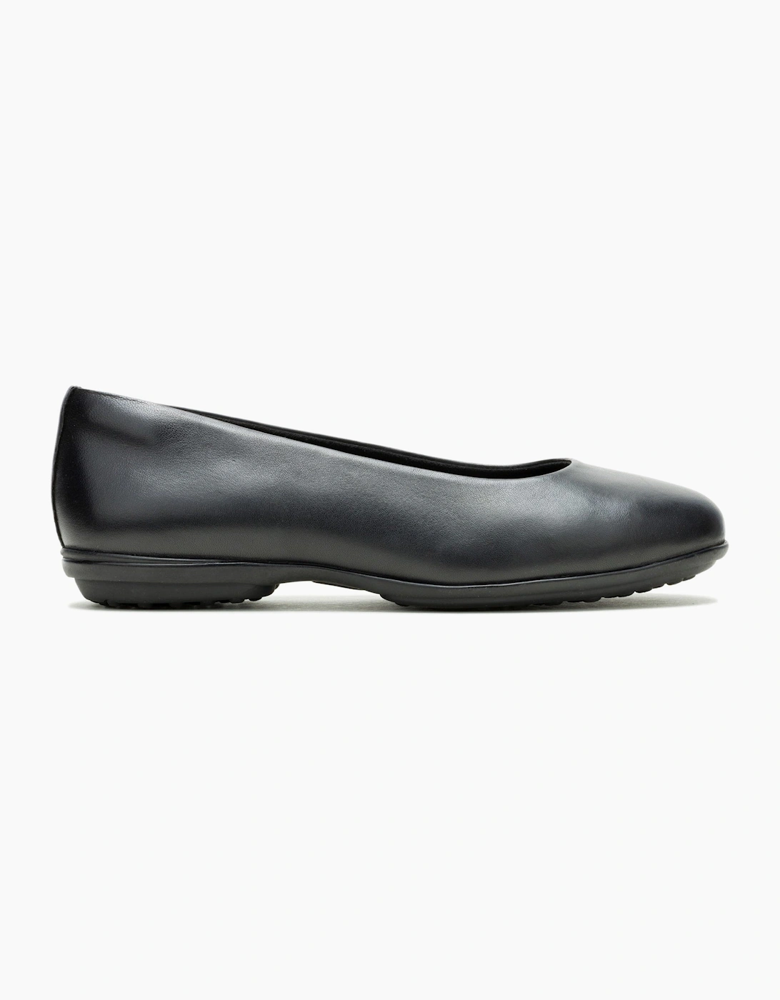 Hush Puppies Women's Black Alice Flat Ballerina Ballerina Shoes - Size 4