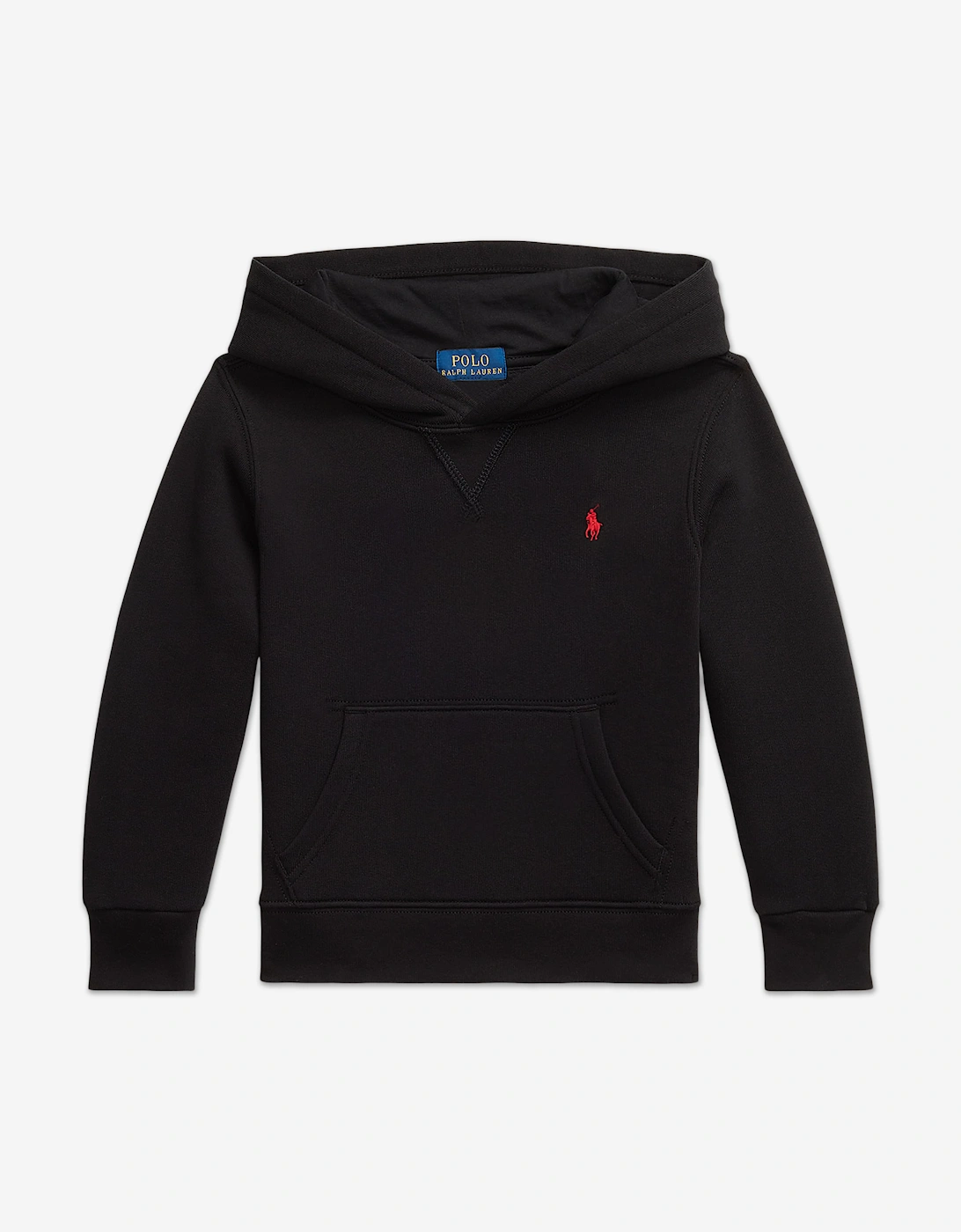 Ralph Lauren Boys Logo Hoodie in Black, 6 of 5