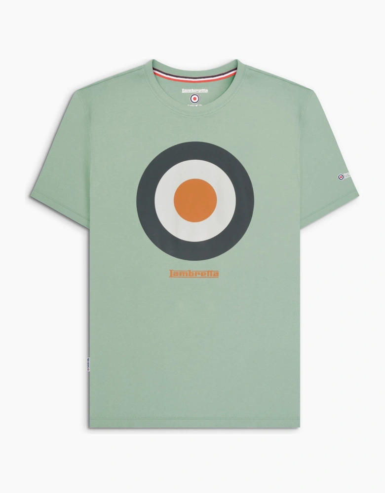 Lambretta Mens Target Short Sleeve T-Shirt