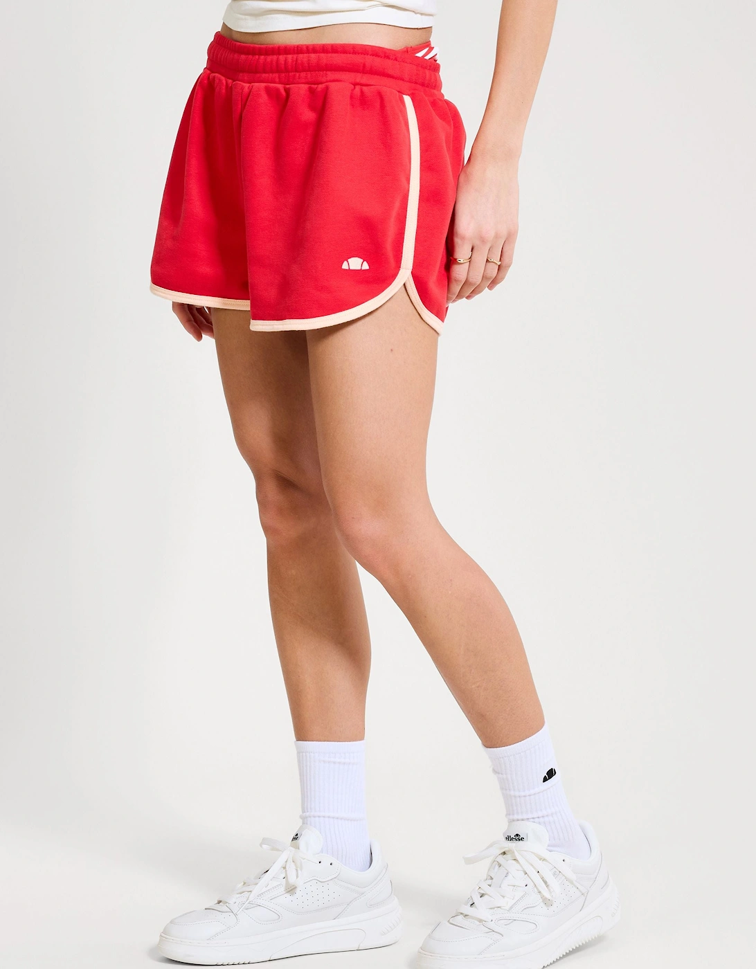 Ceriale Shorts - Red/Off White