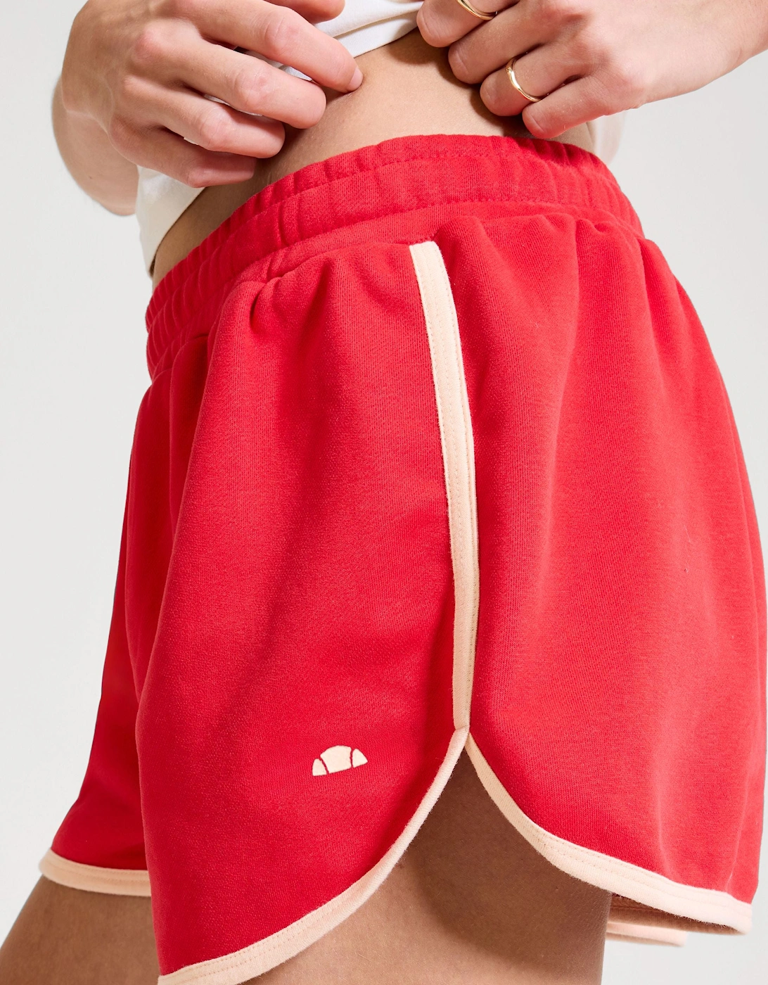 Ceriale Shorts - Red/Off White