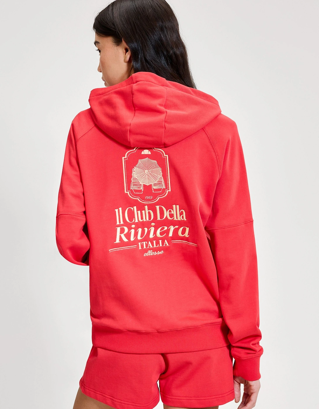 Saldia Hoodie - Red/Peach