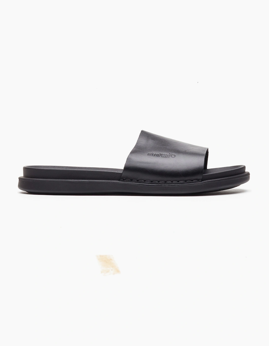 Base London ALBANY Mens Sliders Black