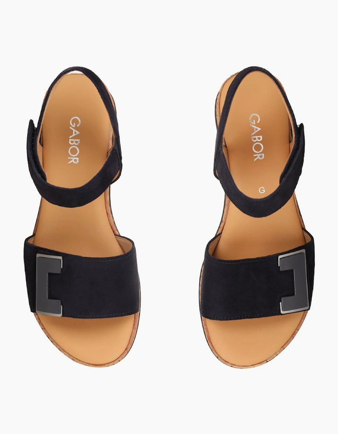 Shout Womens Wedge Heel Sandals