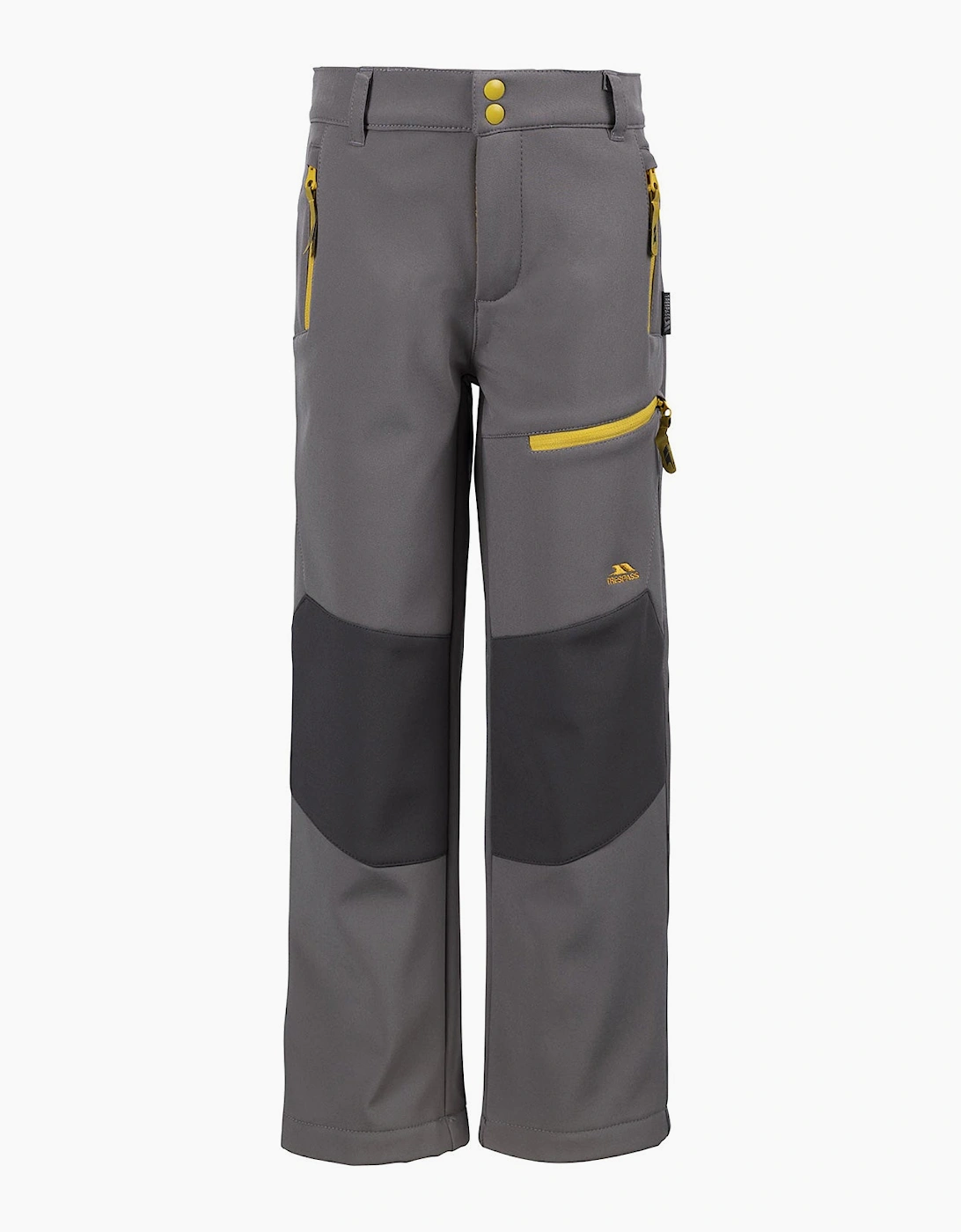 Trespass Kids Hurry Softshell Walking Trousers, 3 of 2